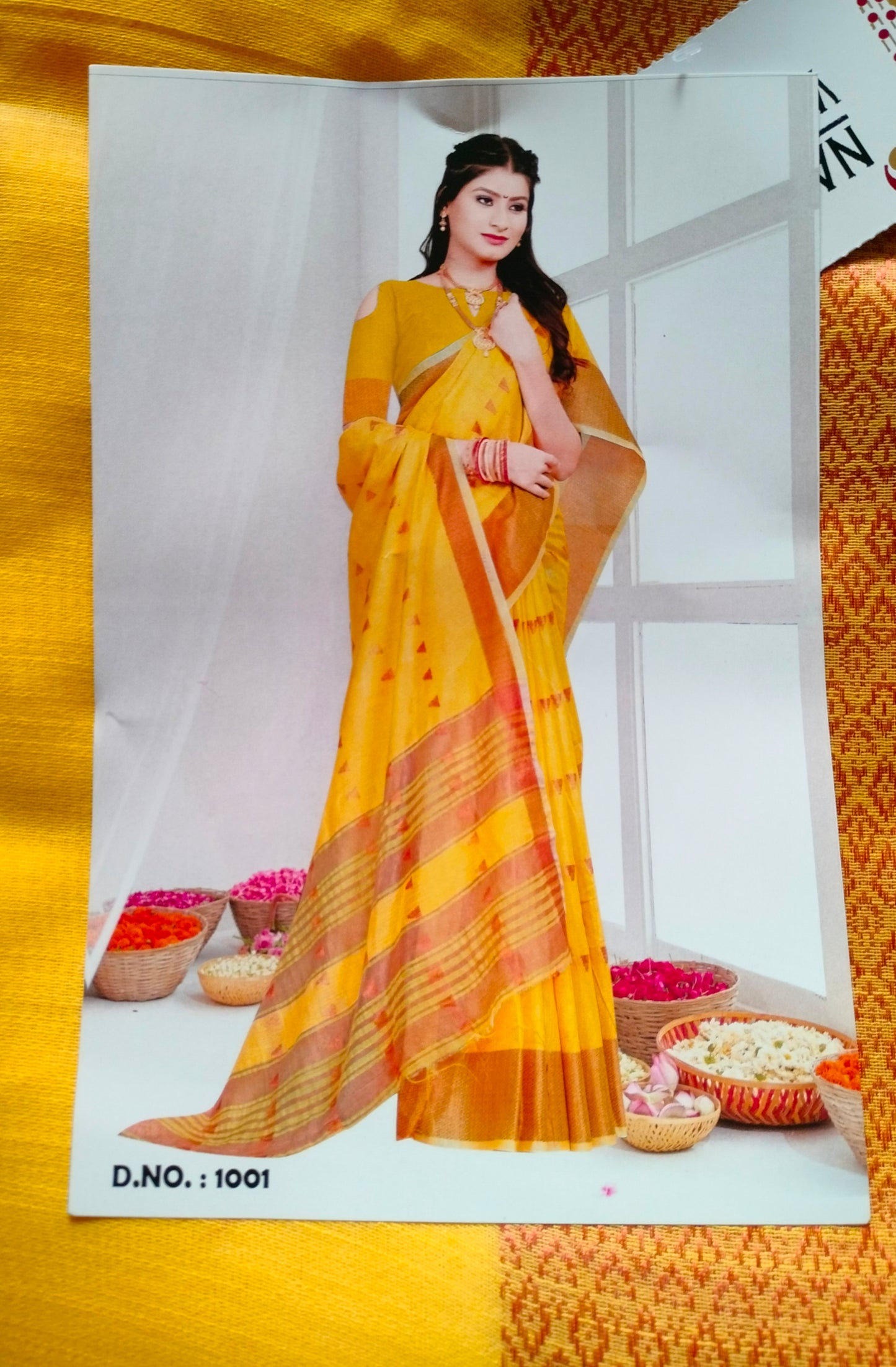 Khadi Silk Saree with Blouse