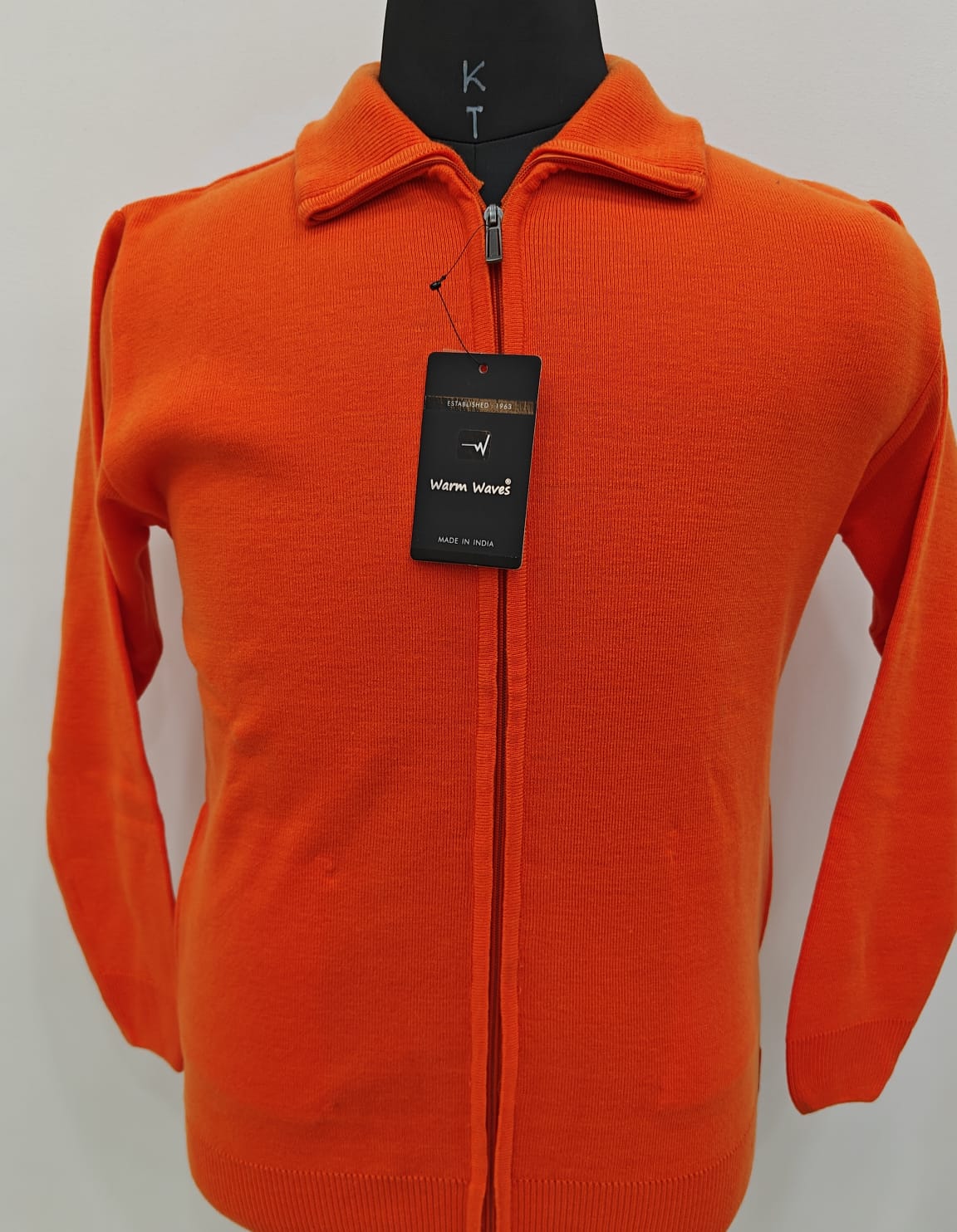 Zipper Orange PULLOVER